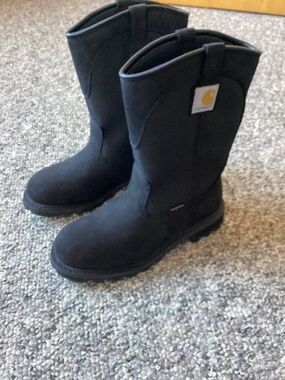 Carhartt black work boots
